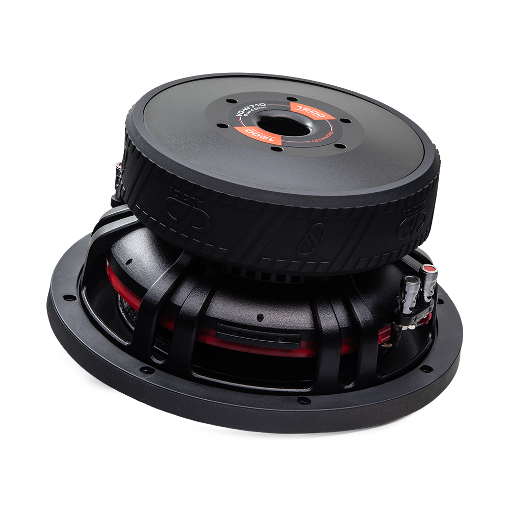 Photo of VO-MN308 angled bottom to top to show neo motor and frame