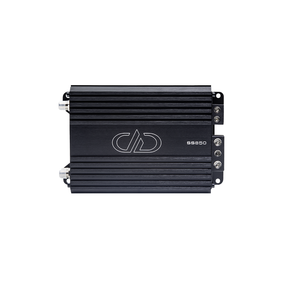Photo of SS850 showing top plate with logo and model number