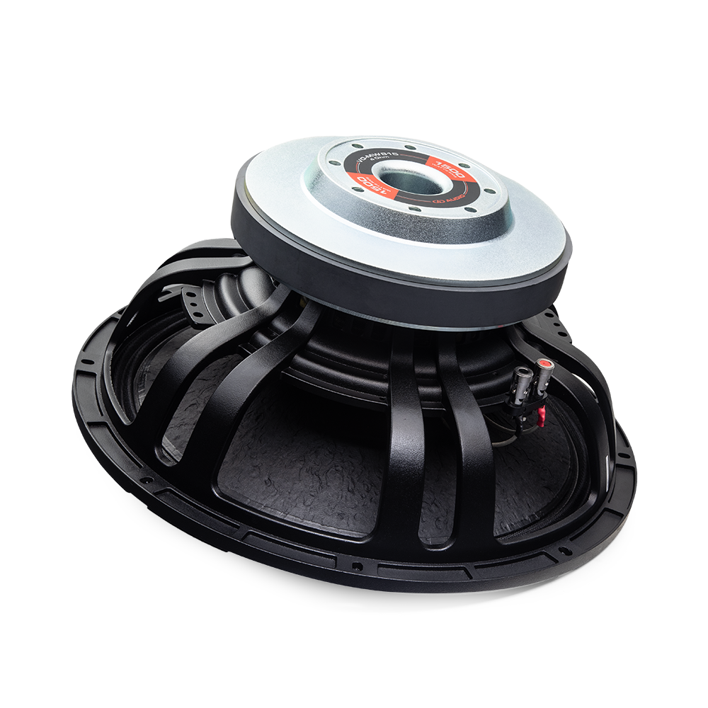 Photo of MW815 angled bottom to top to show ferrite motor and basket