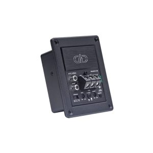 Photo of ATC-250 angled to show depth and framing along with front face - logo, connections, settings