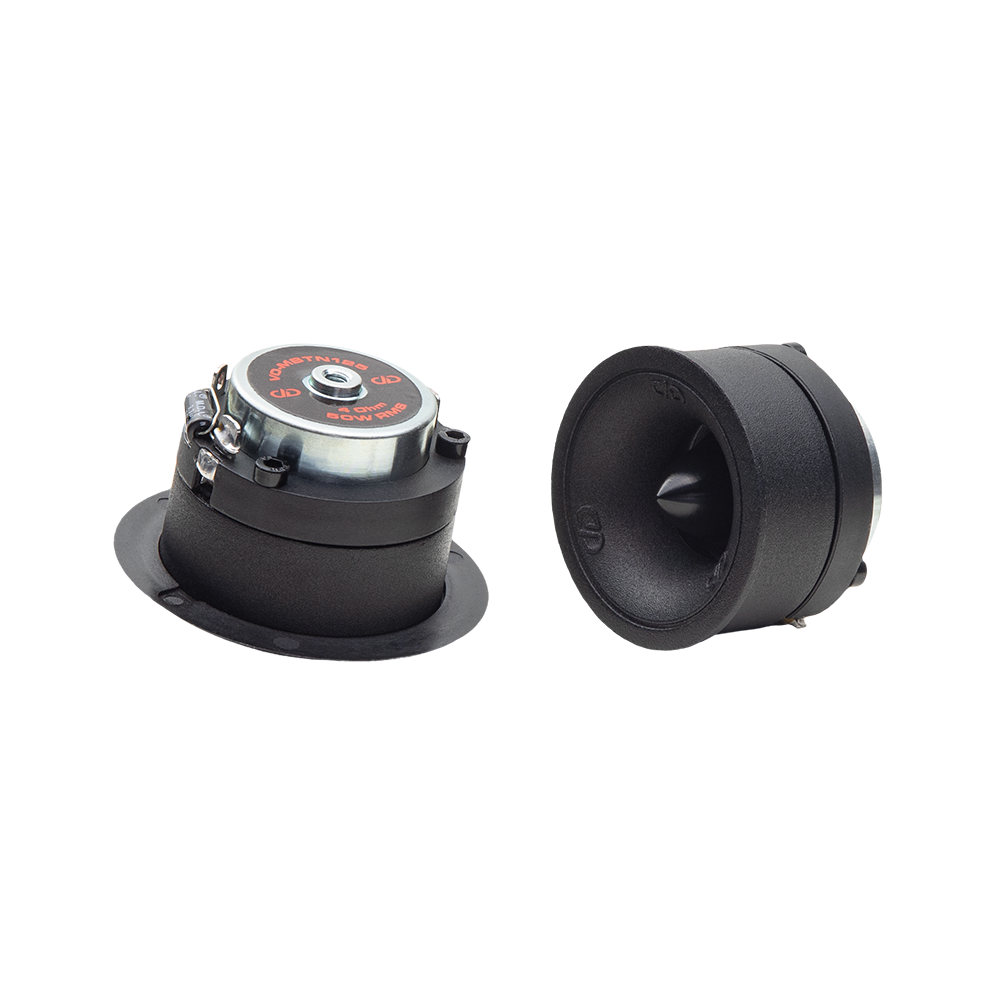 Photo of VO-MBTN125 pair - one bottom to top, the other front left, both featuring motor