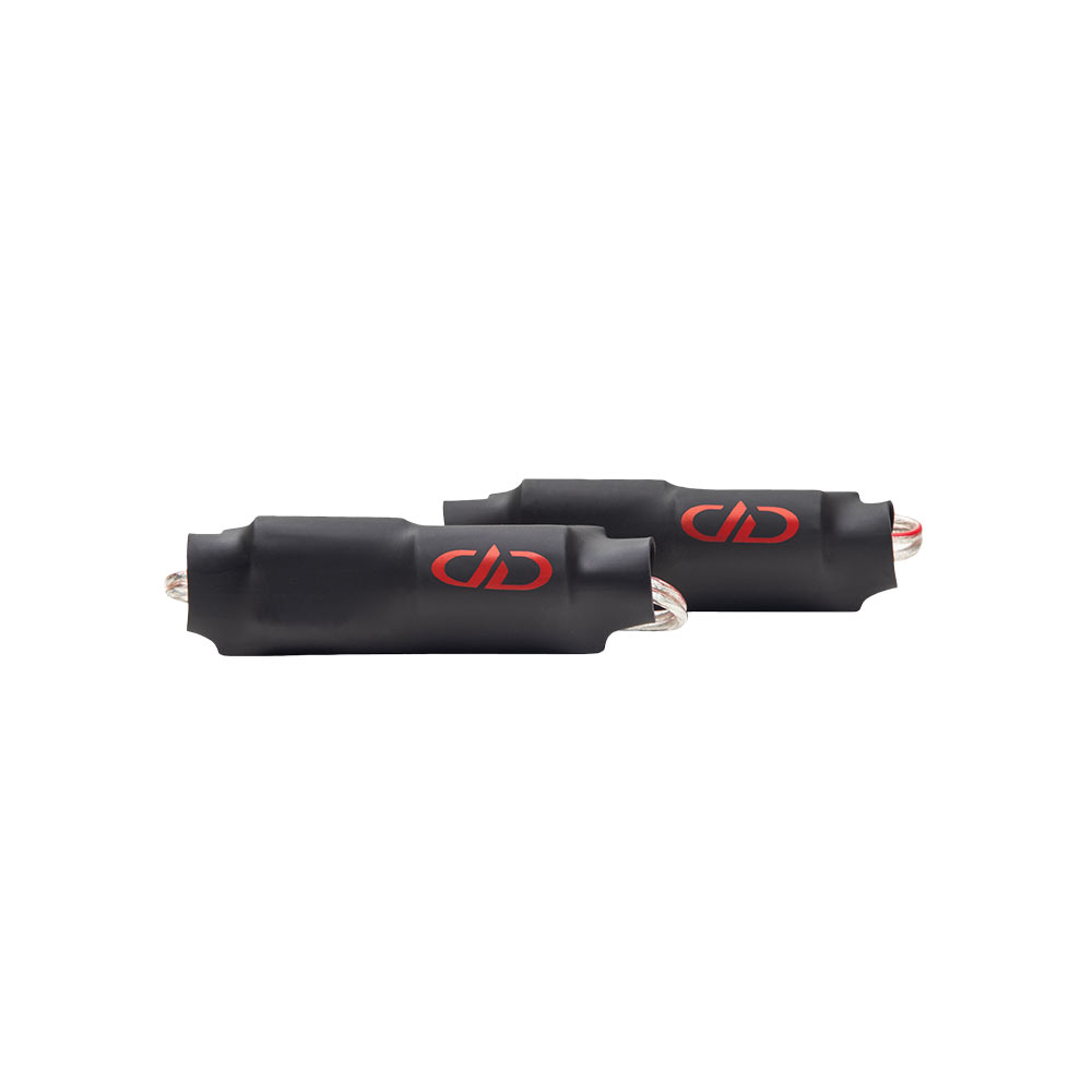 Photo of TXHOHP18 Tweeter Crossovers - showing a pair side by side with the DD AUDIO logo visible