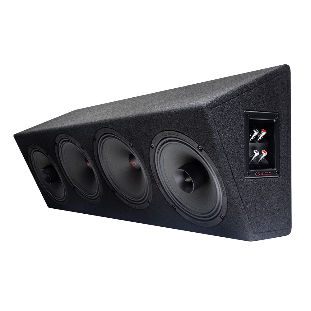 LE-VO-MX208.4 – Quad 8″ 600W – Speaker Plank – DD Audio