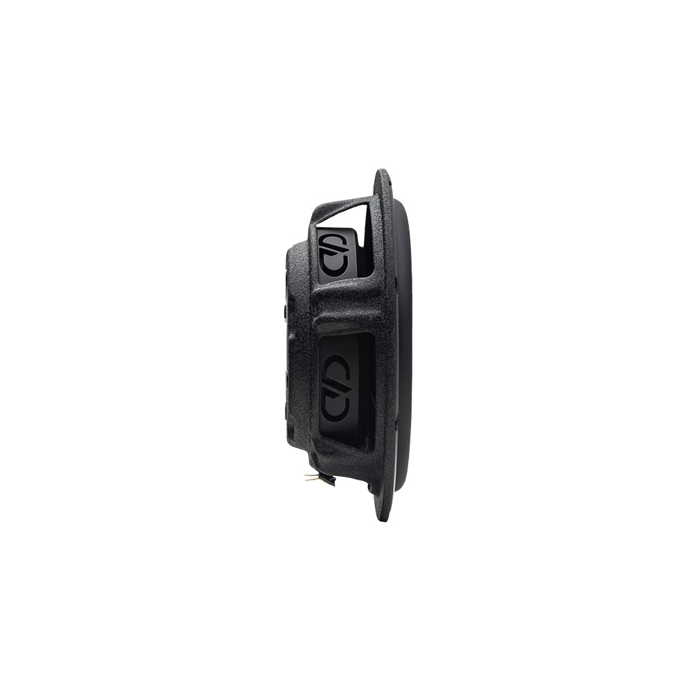 Photo of C Series 6.5 Woofer component shot back to front to show integrated motor with DD logo in the basket
