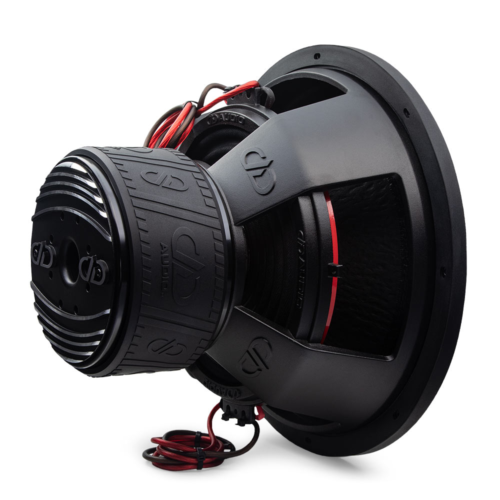 Photo of 715G back to front to show basket, leads, motor in boot, and full heatsink