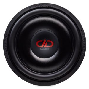 Photo showing SL612 facing front to show cone, surround, dustcap and DD logo