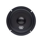 Photo of the B component set midrange facing front to show the DD AUDIO logo on the cone