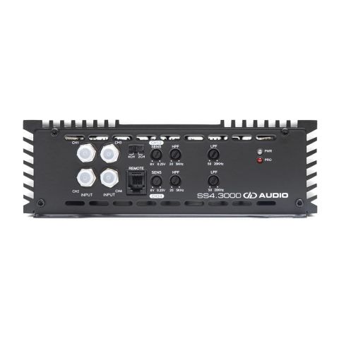 SS4.3000 - photo showing connections and settings panel