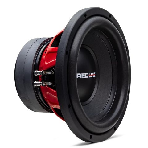 Photo of RL-PSW10 - 10 Inch Power Tuned - REDLINE - Subwoofer - Angled Left