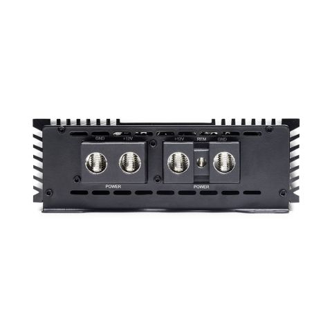 Photo of SS6000 showing close up of end panel with power connection points