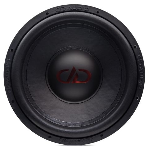 15 Inch, 600 Series, E Revision - Photo front facing showing dustcap, cone, surround