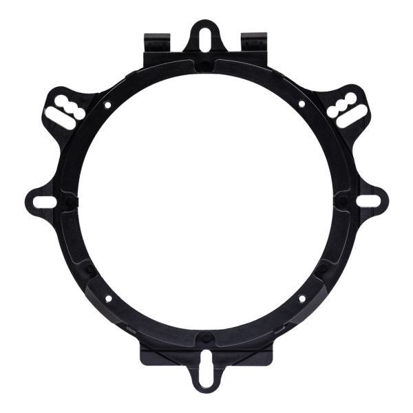 Photo of ADP-6.5 front facing showing the cutout and screw holes
