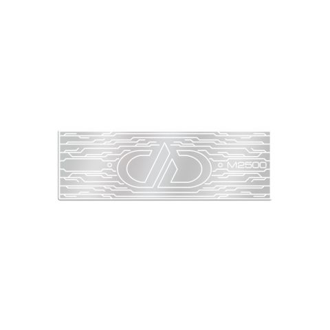 M2500 LED clear vanity plate