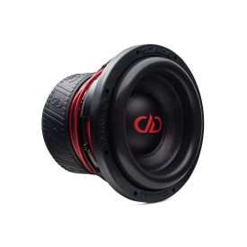 10 inch 710f subwoofer angled right showing motor coil basket and surround