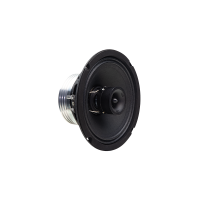 Photo of VO-XN306 angled right to show part of motor, cone and tweeter