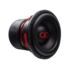 12 inch 812f subwoofer angled right showing motor coil basket and surround