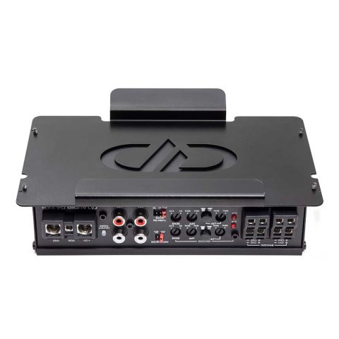 HDRGBKT - Photo of Bracket with an Amp, Uninstalled - Front
