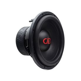 12 inch 612f subwoofer angled right showing motor coil basket and surround