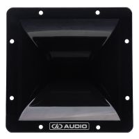 Photo of VO-CT8x8 horn facing front to show mostly horn opening adorned with DD AUDIO logo
