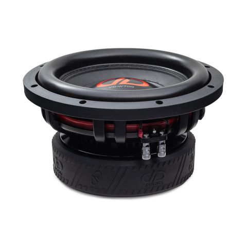 Photo of VO-W710 angled top to bottom to show motor, basket, surround, dustcap and cone