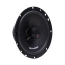 E-X6.5b photo angled right slightly to show part of motor, surround, cone, and tweeter in the center. Legible on the cone is the DD AUDIO logo in white at the bottom edge.
