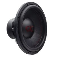 15 Inch, 600 Series, E Revision - Photo angled right to show most of dustcap, cone, surround and part of the motor