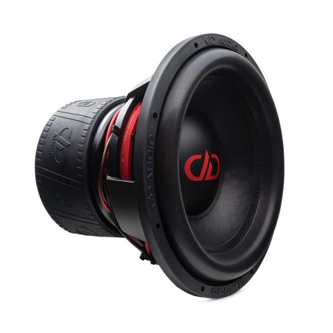 15 inch 815f subwoofer angled right showing motor coil basket and surround