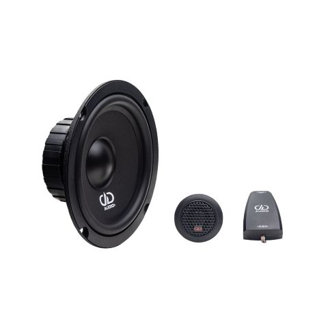 Photo of B Component Set showing the midrange, tweeter and crossover together