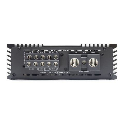 Photo of SS5.1500 showing close up of end panel with power connection points
