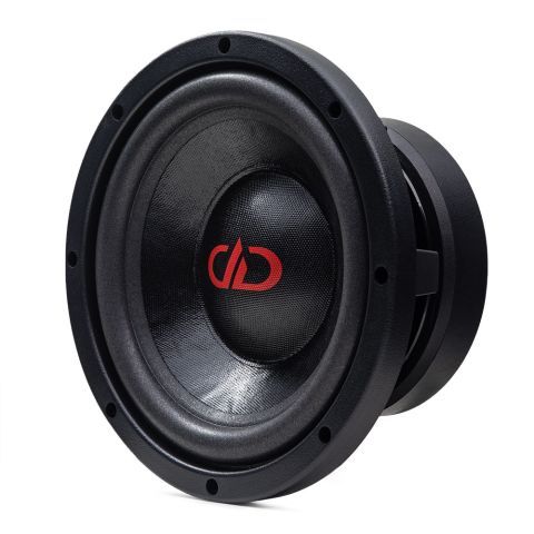 Photo of VO-W508 angled front left to show dustcap, surround, cone, and part of motor