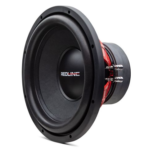 Photo of RL-PSW12 - 12 Inch Power Tuned - REDLINE - Subwoofer - Angled Right