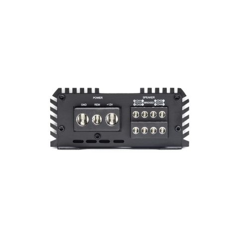 Photo of SS4.1300 showing side with power and speaker connections