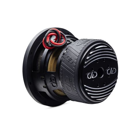 8 inch 2508 subwoofer angled back showing motor basket and cone