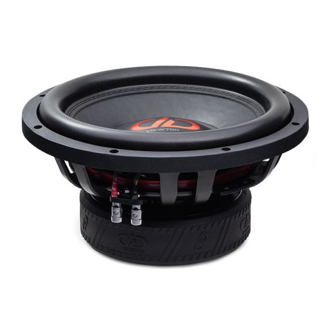 Photo of VO-W712 angled top to bottom to show motor, basket, surround, dustcap and cone