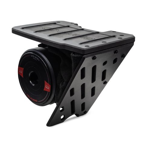 Photo of HD8-SBKa showing kit with speaker (not included) showing the guard panels