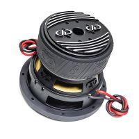 8 inch 2508 subwoofer angled back showing motor basket and cone