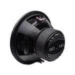 12 inch 612f subwoofer angled back showing motor basket and cone