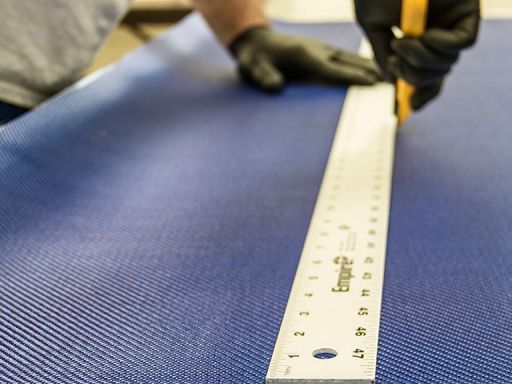 Custom Shop Image - Cutting into Composite Material