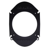 Photo of ADP-5.25 front facing showing the cutout and screw holes