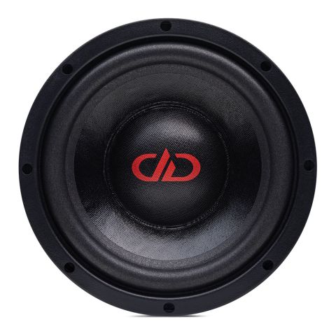 Photo of VO-W508 front facing to show dustcap with logo, cone, surround