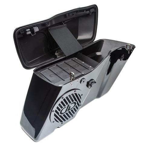 HDSGBKT - Photo of Bracket installed in bag with lid open