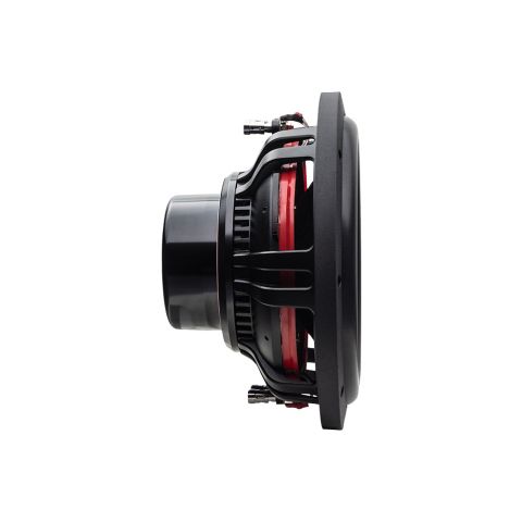 Photo angled back to front to show neo motor, frame, push connectors, surround
