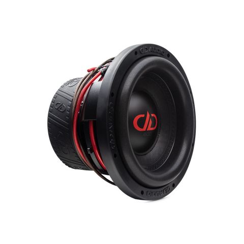 10 inch 610f subwoofer angled right showing motor coil basket and surround
