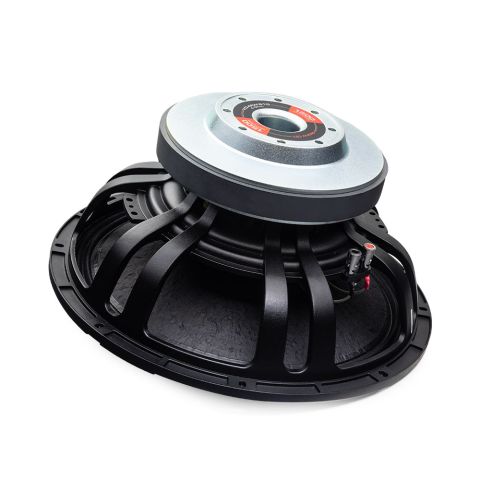 Photo of MW815 angled bottom to top to show ferrite motor and basket