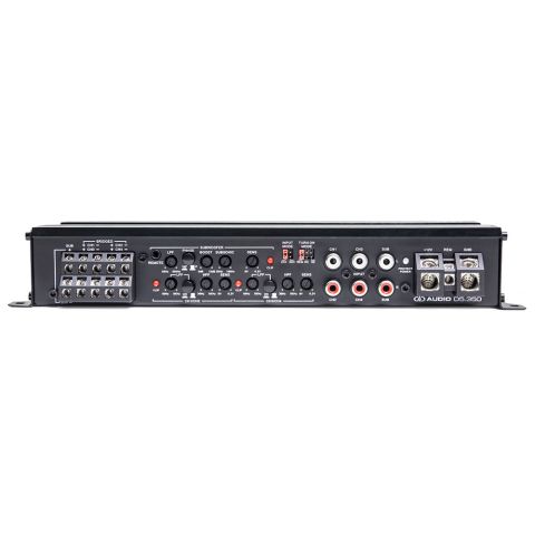 D5.3500 5ch Amplifier control panel view