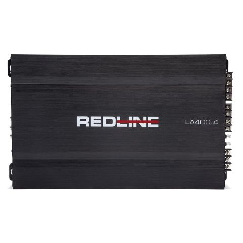 Photo of RL-LA400.4 Showing Top Face with Logo and Model Number