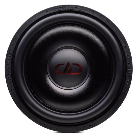Photo showing SL612 facing front to show cone, surround, dustcap and DD logo