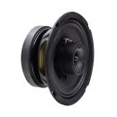 VO-X6.5 Photo, side angle to show close up, the tweeter, cone, and surround, basket and ferrite motor.