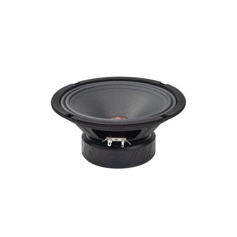 Photo of VO-M208 angled top to bottom to show cone, frame and motor