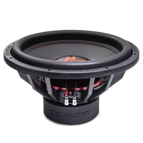 15 Inch, 600 Series, E Revision - Photo angled forward, top to bottom showing part of dustcap, cone, basket, connections and motor